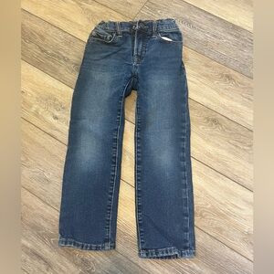 Gap kids denim size 6 straight Like New